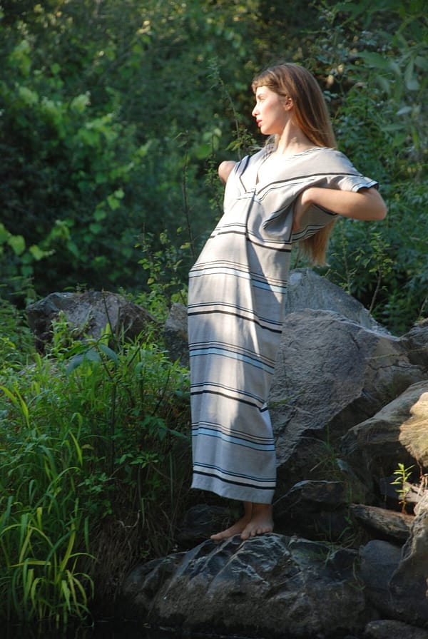 structured maxi dress